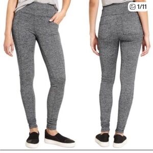 Athleta herringbone metro tights